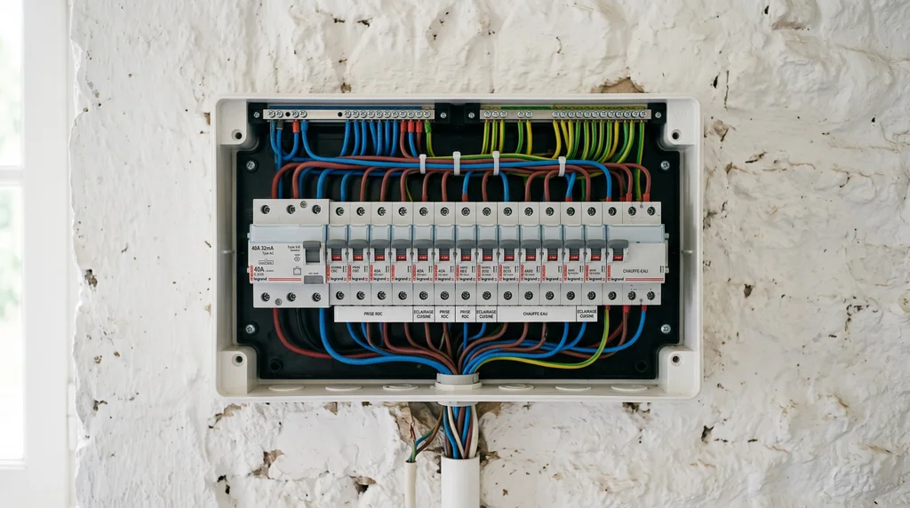 Tableau électrique — contrôle de l'installation intérieure — Électricité à Malakoff